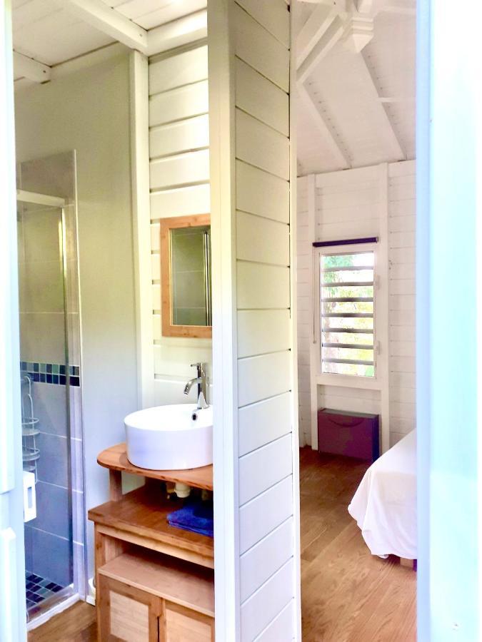 Le Surf Lodge, Chambre Avec Vue Mer Dans Un Ecrin De Verdure Deshaies Ngoại thất bức ảnh